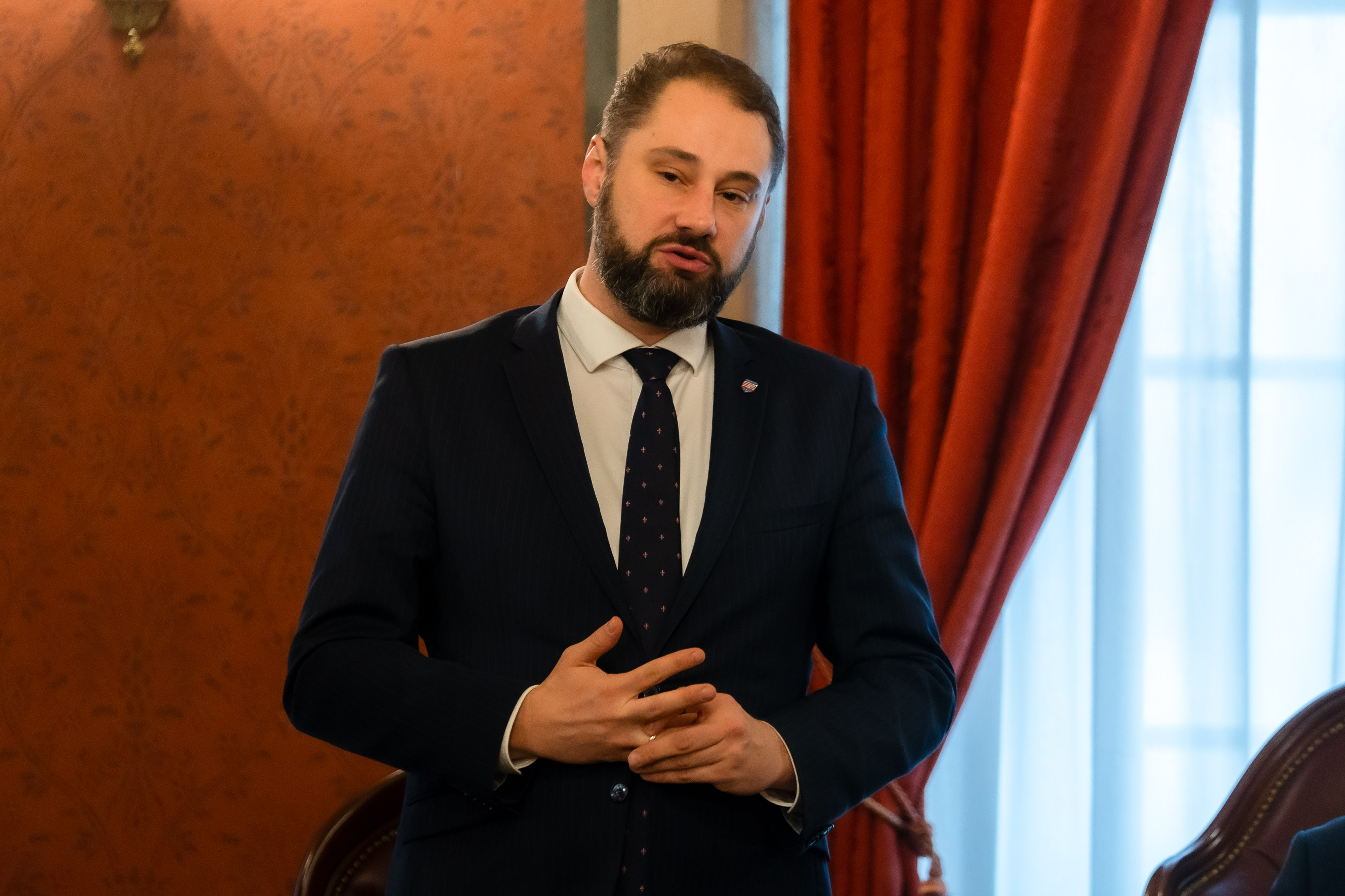 prijatie rektorov univerzit mesta Kosice a riaditelov nemocnic-12